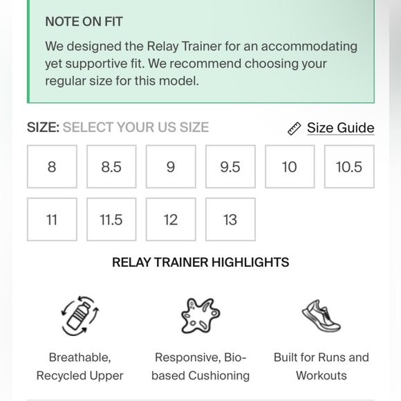 LANE-EIGHT MENS RELAY TRAINER SHOES IN SIZE 11 - White/Breeze - Picture 3 of 10